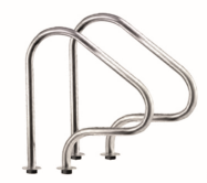 Flange removable stainless steel 304 swimming pool handrail for Swimming Pool