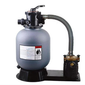 Small Economical Above ground pool pump and sand filter Combo 1.5inch valve