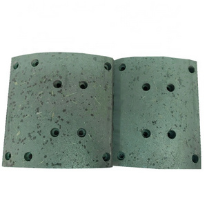 China Factory Hand Axle Auto Spare Parts Truck Brake Lining for Man truck trailer part 19581 19582 brake lining truck brake pad