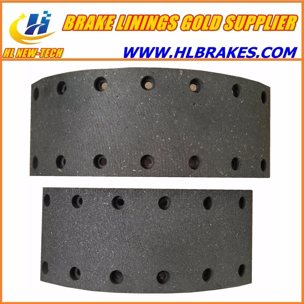 19463 brake linings for truck brake shoe liner Truck Trailer Bus Non Asbestos Material Brake Lining