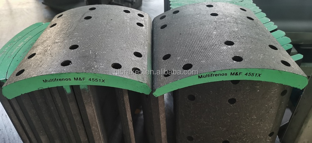 Hot Selling Factory Direct Price Brake Lining 4551 non asbestos