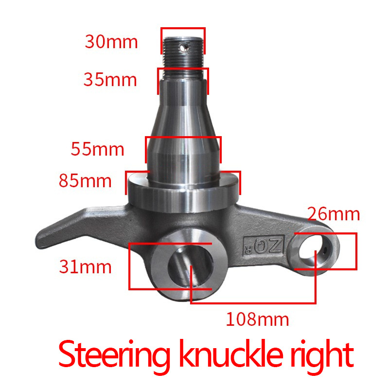 Forklift Steering Sheep Horn Steering Joint Rear Axle Head Rear Axle Connection For Heli 2-3.5 Tons Forklift