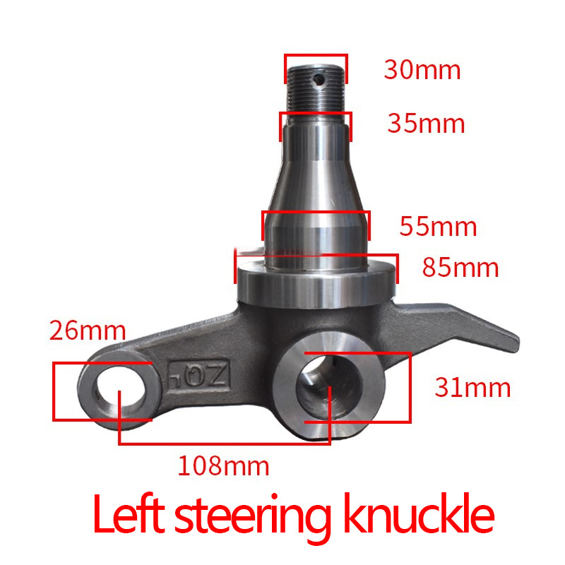 Forklift Steering Sheep Horn Steering Joint Rear Axle Head Rear Axle Connection For Heli 2-3.5 Tons Forklift