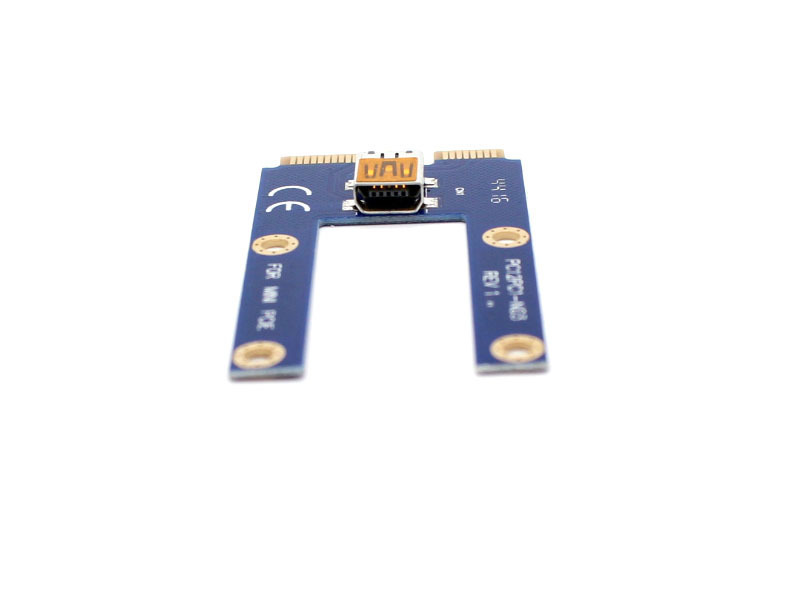 60cm USB 3.0 Mini PCI-E to PCIe adapter PCI Express 1x to 16x Extender Riser Card Adapter Extension Cable