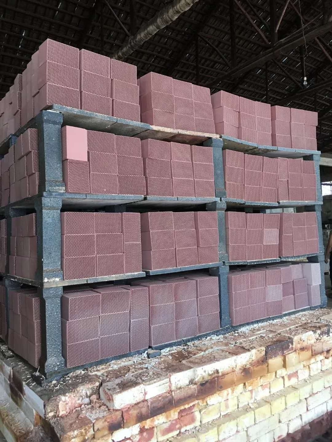 In stock Cordierite,Mullite,Alundum,Stoneware Porcelain, thermal Honeycomb Ceramic Block