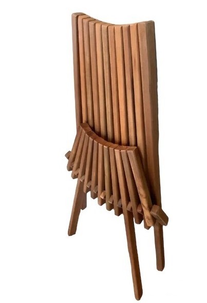 Best price wooden chair Foldable wooden outdoor chair Wooden Stick Chair made in Vietnam