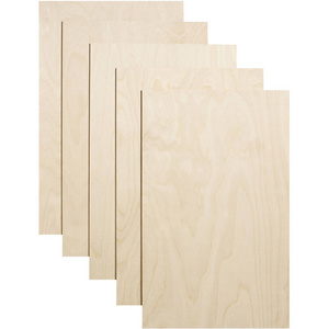 Wholesale Birch plywood Carb P2 Plywood 1220x2440mm  thickness 6mm 12mm 15mm 18mm for Decorative Wall Panel Cabinet Door Usage