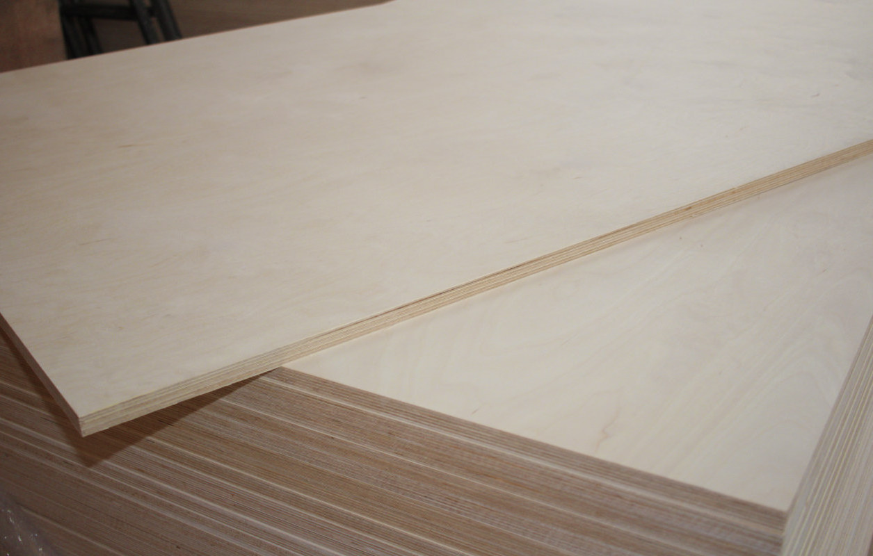 Hot selling Carb P2 Birch plywood standard size 4x8 thickness 3/4 use for Furniture, Cabinet, Bedding wholesale factory