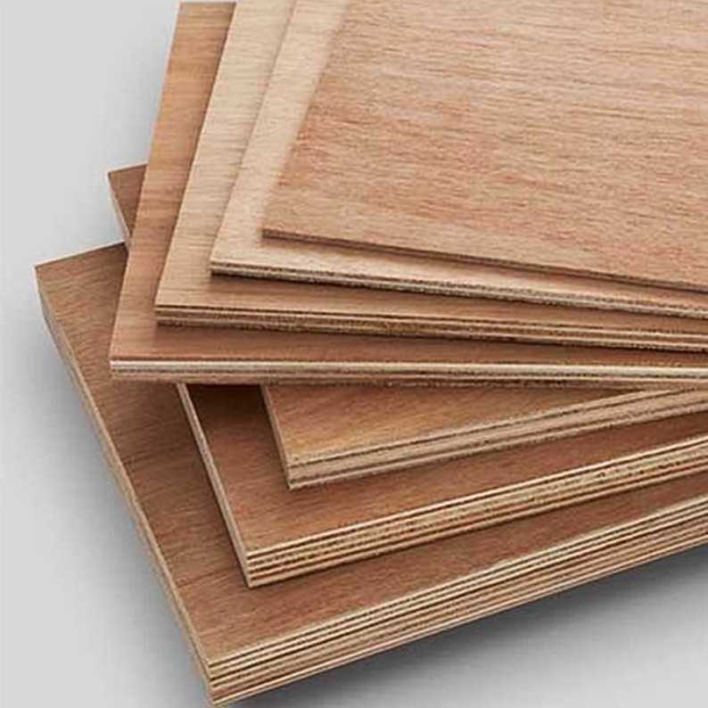 Customized AB, BC Grade  Plywood 12mm/15mm/19mm used in furniture, packaging, flooring, doors, kitchen cabinets