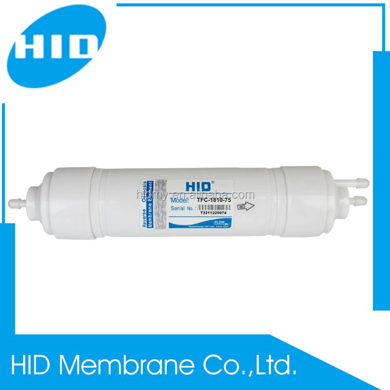 TFC-1810-75G HID Residential Reverse Osmosis 75g Encapsulated RO Membrane Water Filter Cartridge