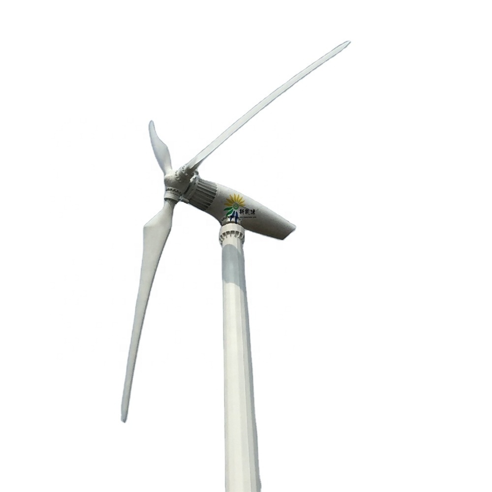 Windspot Pitch Controlled Wind Turbine 10kw 3 Years on Grid/off Grid, Wind Solar Hybrid 96v 120v 240v 300v 360v 500v 15KW HLD