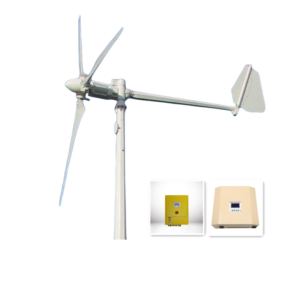 Smart APP home use 5kw wind turbine also called wind power product 5000w Horizontal Axis wind generator