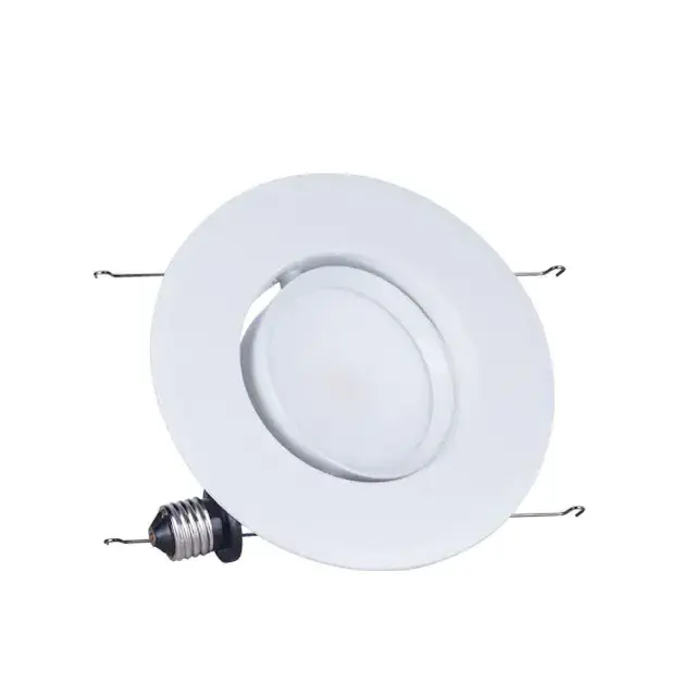 HLE new arrival round ceiling can light 6 inch led retrofit recessed downlight