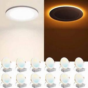 Side Light LED Recessed Ceiling Light Night Light Ultra Slim Junction Box Downlight Dimmable Recessed Trimless LED Downlight