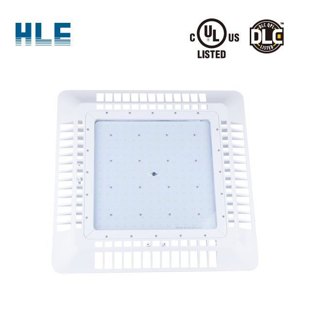 40W 60W 80W 100W 120W 150W Slim Canopy Mount LED Light Fixture Canopy Light Square Ceiling Light