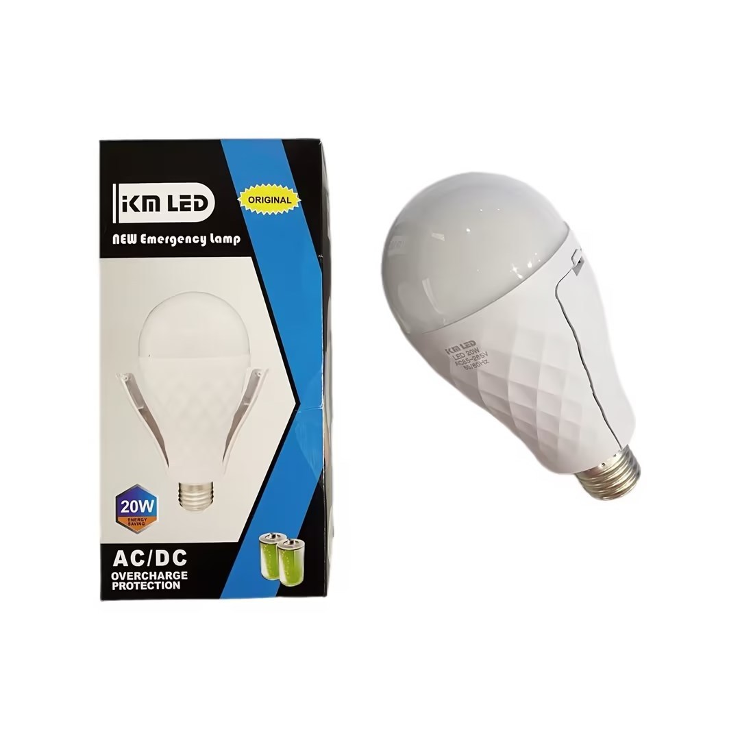 ABS Portable Highlight Bulbs Built-in Battery LED Rechargeable Home Outdoor E27 Lamp Head Touch Water Light Bulb