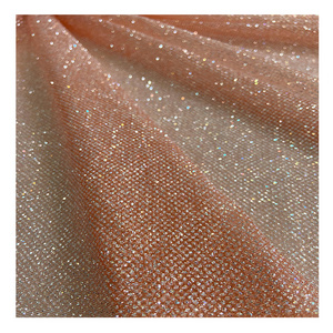 High Quality French Glitter Tulle Nigerian Lace Trim African Mesh Bridal Guipure Lace Fabric For Wedding Evening Dress