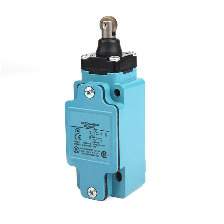 Travel switch GLAA20A2A GLAB20A1B GLAB20C SPDT DPDT 2NO/2NC roller swing arm limit switch