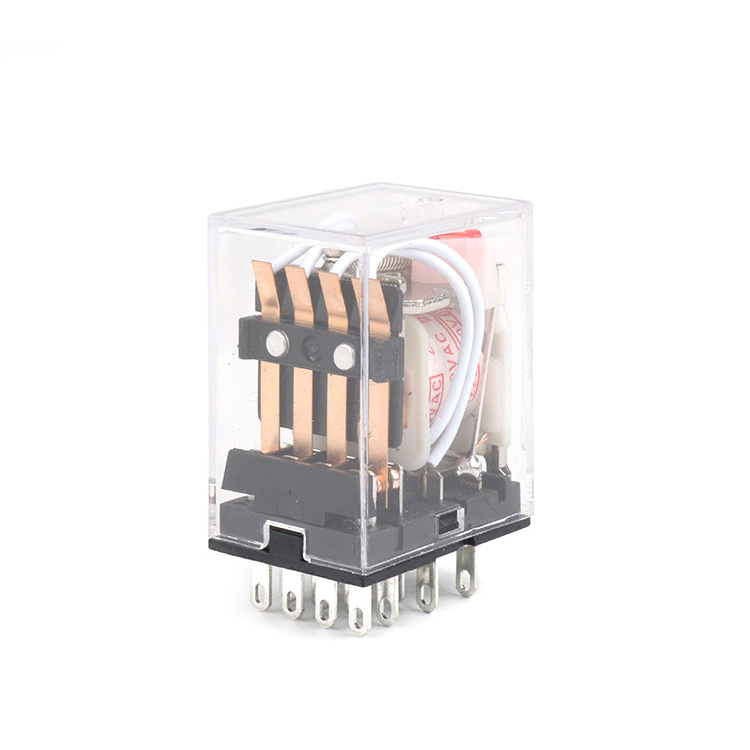 Miniature intermediate relay 8Pin/14Pin 24VDC AC110V/220VAC relay LY2/LY4 MY2/MY4 electromagnetic relay