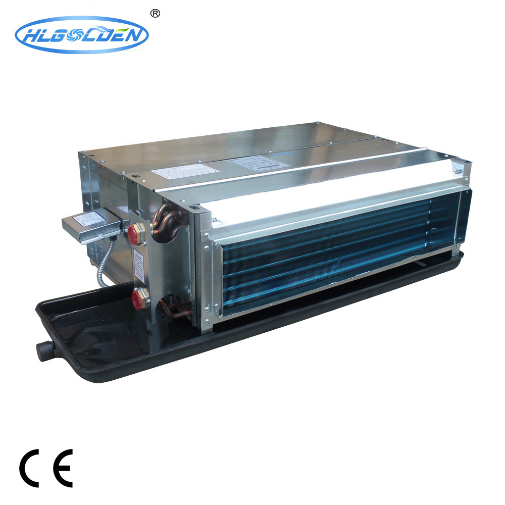 2 pipe Ducted Horizontal Ceiling Concealed FCU Fan Coil Unit Price