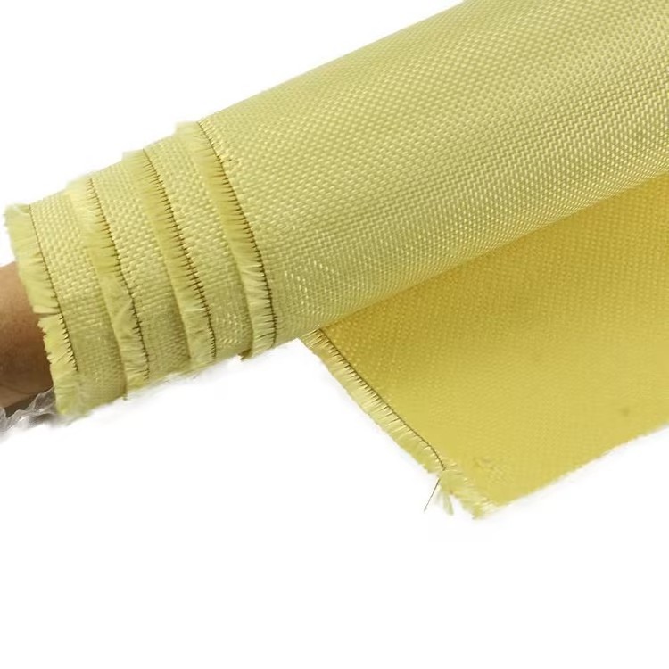 High Strength Aramid Fiber Fabrics For Sale Cut Resistant Wear Resistant High Temperature Aramid Fiber Cloth