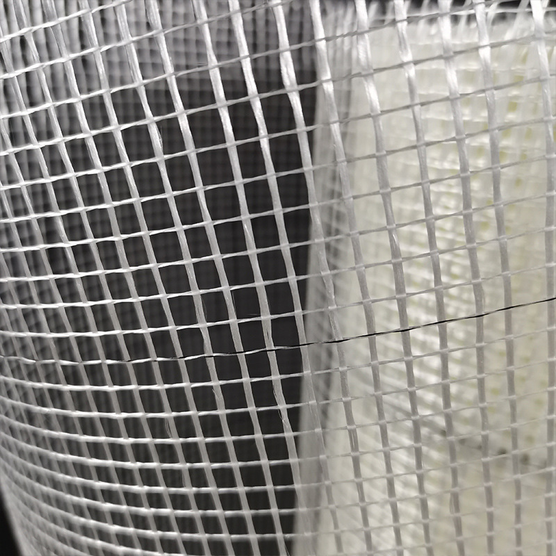 Construction Fiberglass Mesh 4 Flame Retardant Fiberglass Mesh  Cloth Fabric Net Roll With Adhesive On Both Sides