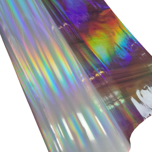 Factory Price Silver Holographic Laser Flexography Wrapping Film BOPP PET Metallized Laser Laminating Film