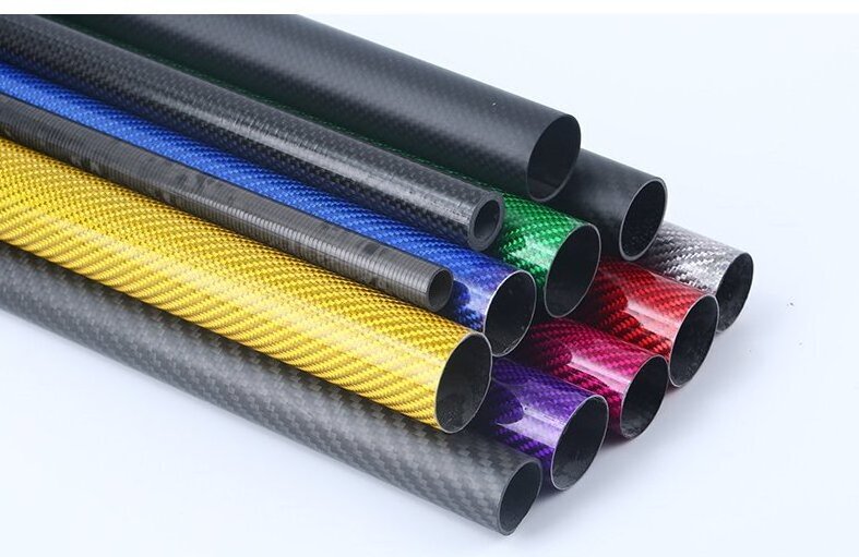 Carbon Composite High Modulus Carbon Fiber Tubing 3K Carbon Fiber Round Pipes