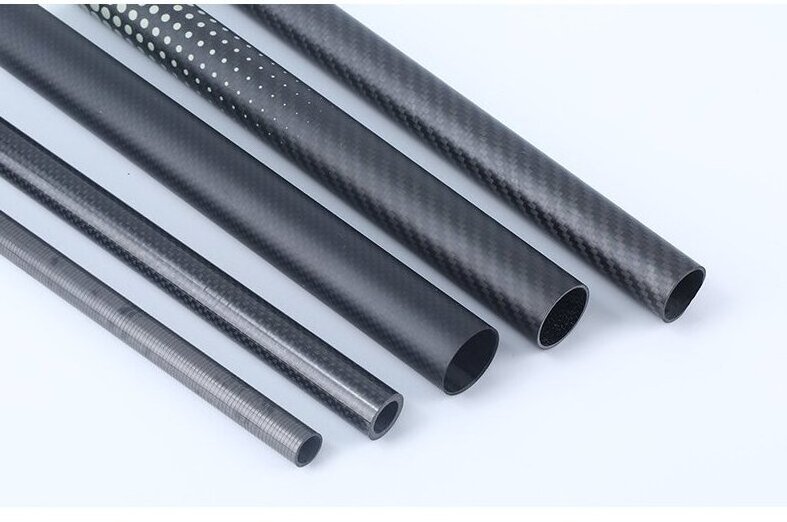 Carbon Composite High Modulus Carbon Fiber Tubing 3K Carbon Fiber Round Pipes