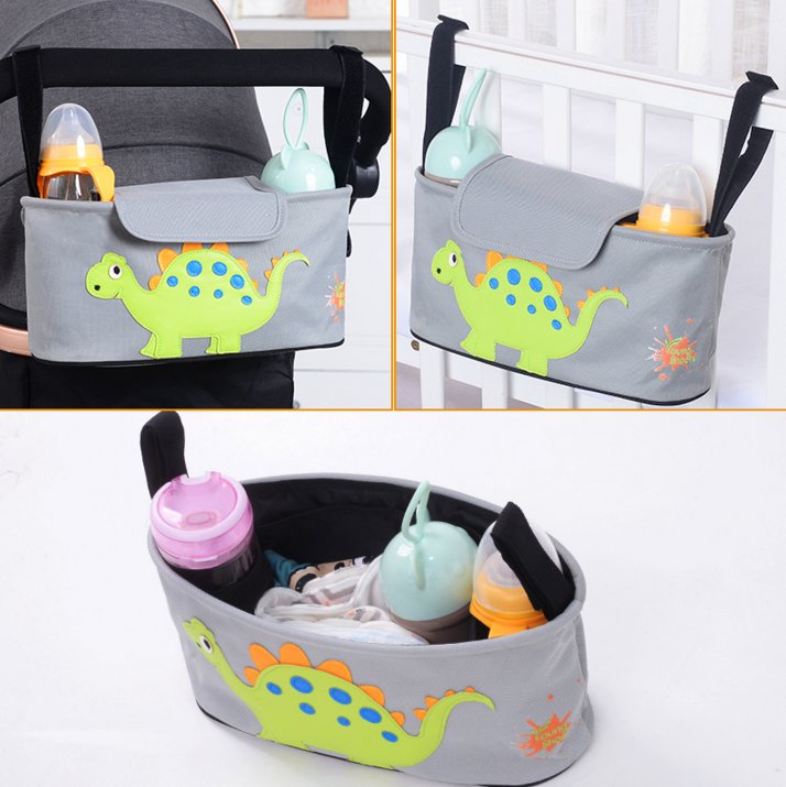 Upgrade Baby Stroller Hanging Storage Bag Organizer