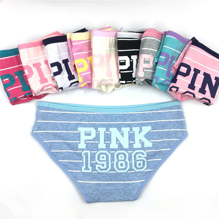 Lingerie Briefs Underwear Women Sexy Panties Pink S-2Xl Panty Triangle Mujer Calzoncillos