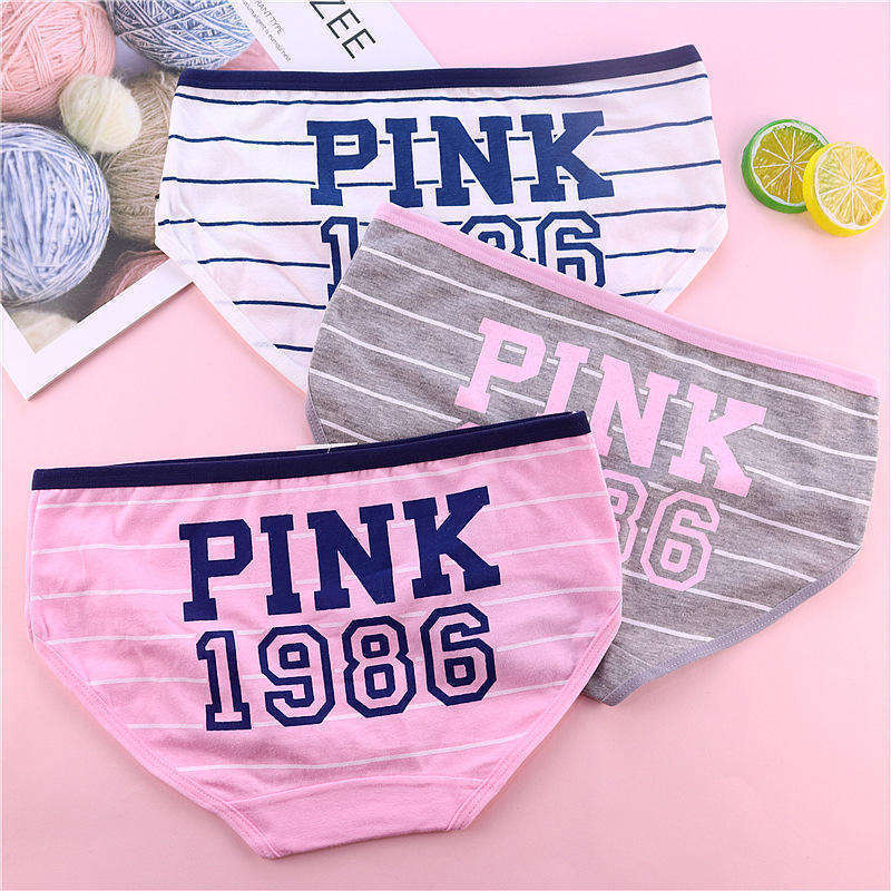 Women Sexy Panties Pink 2024 New Stock Cute Girls Lingerie Briefs XL Panties Female Triangle Women Underwear Lingerie