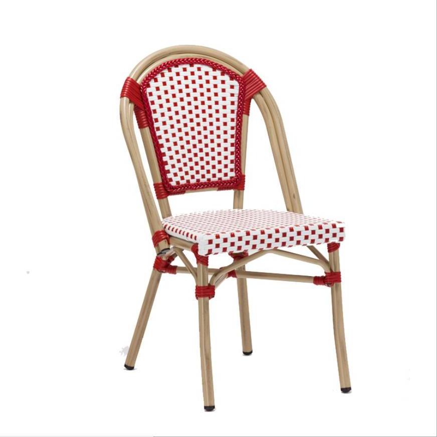 Rattan Chair Furniture Chairs and Patio Patio Outdoor Modern Aluminum Metal Garden Yard Rattan Chair