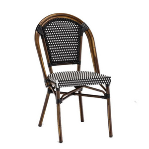 Rattan Chair Furniture Chairs and Patio Patio Outdoor Modern Aluminum Metal Garden Yard Rattan Chair