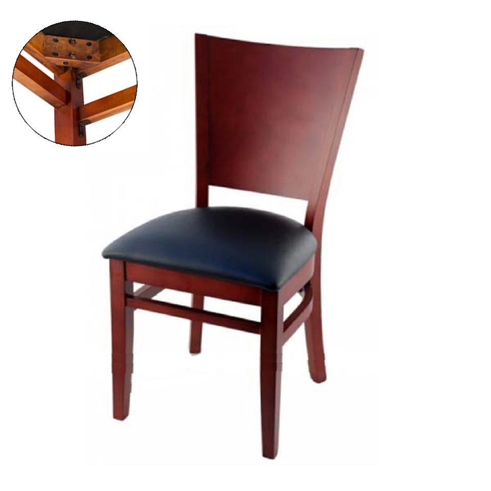 Antique furniture outdoor dining chair wood accent chair