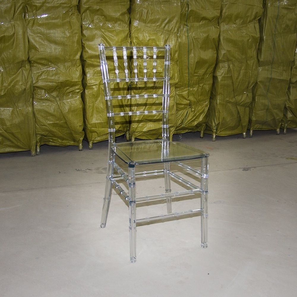 Wholesale Tiffany Wedding Chairs With Cushion Transparent Event Chiavari Chair