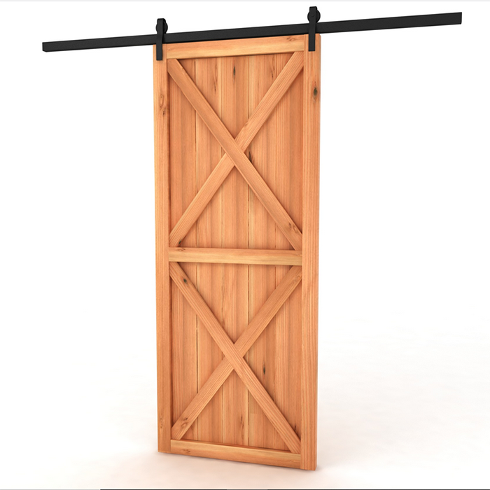 exterior wood door house entry door Sliding wood barn door