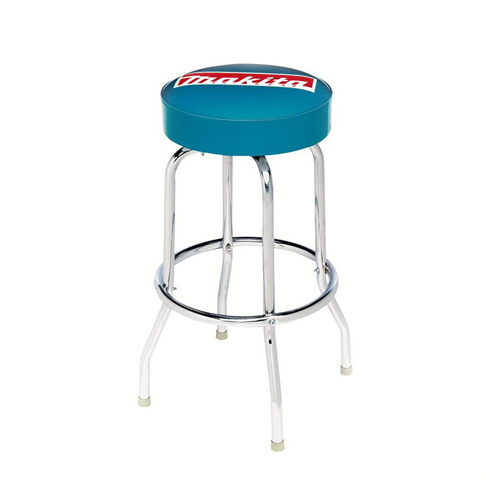 Commercial 360-Degree Custom Swivel Bar Stool With Printed Seat For Different Logo