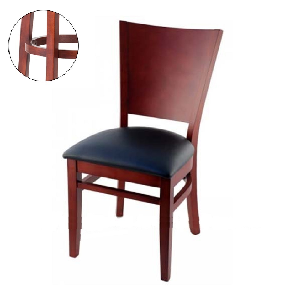 Antique furniture outdoor dining chair wood accent chair