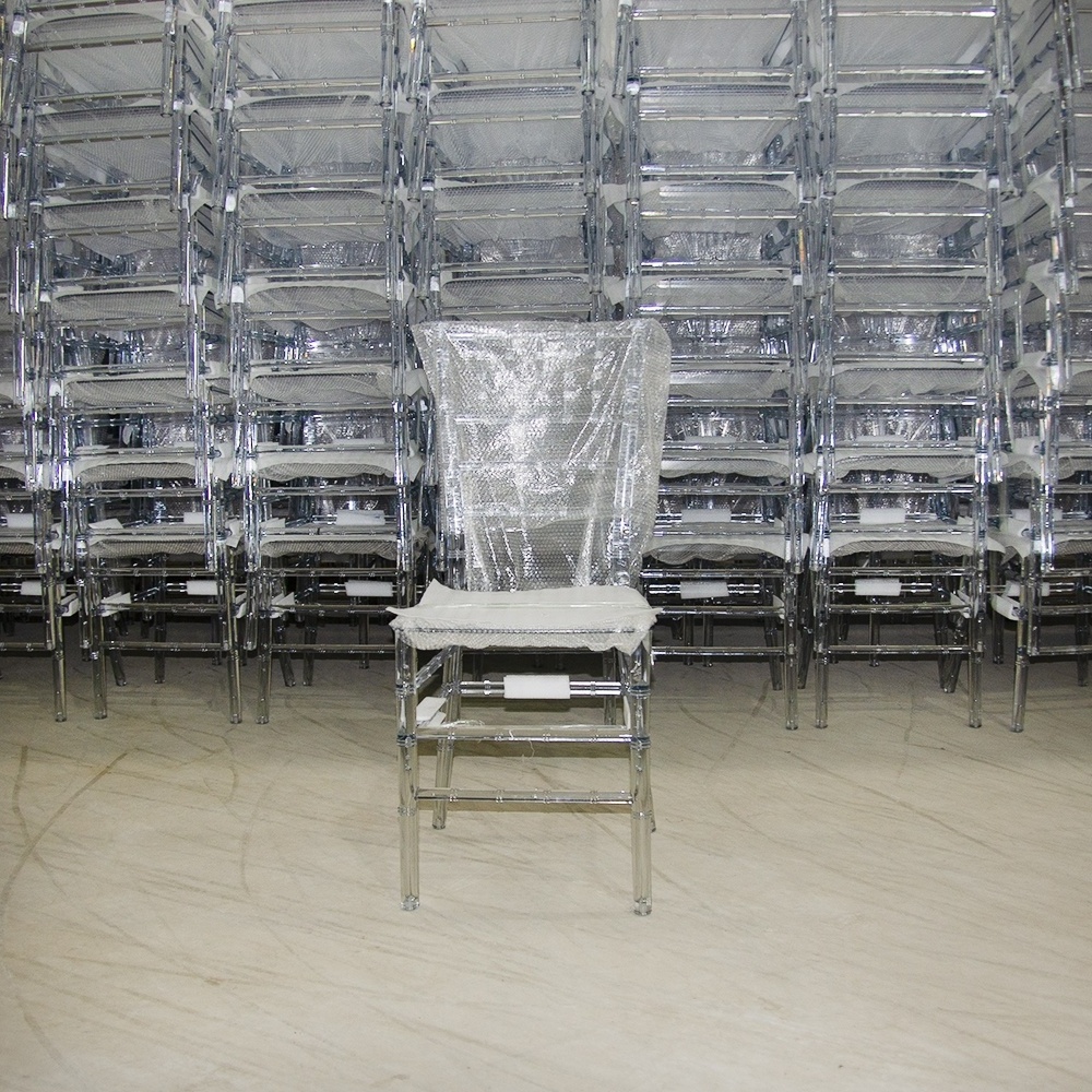 Wholesale Tiffany Wedding Chairs With Cushion Transparent Event Chiavari Chair