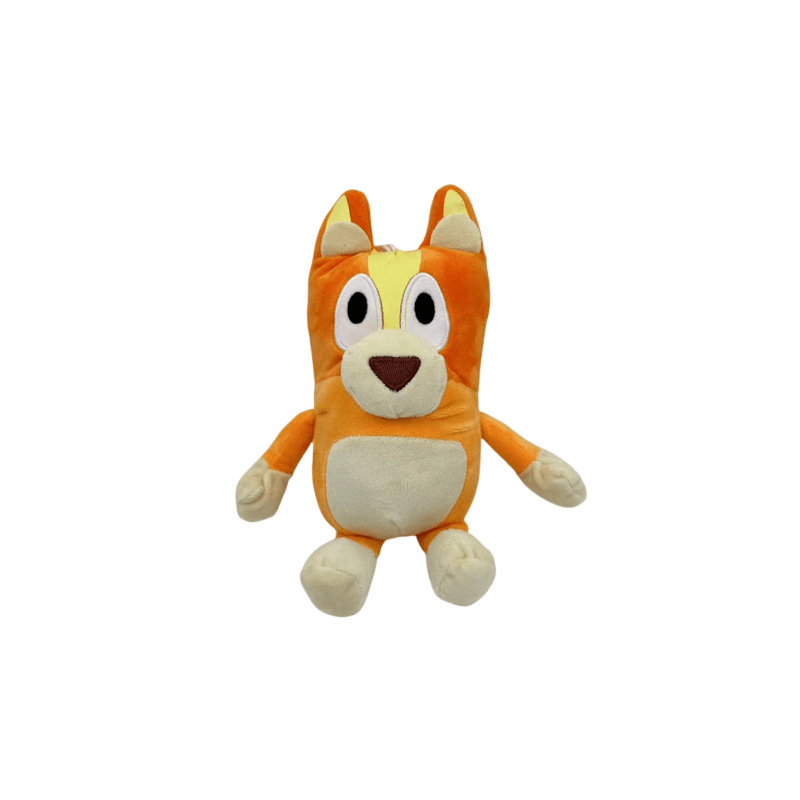 Hot Selling Plush Toys Blue and Yellow Stuffed Animal Dog Peluche De Blueys Bingo Plush Toys Cartoon Wholesale