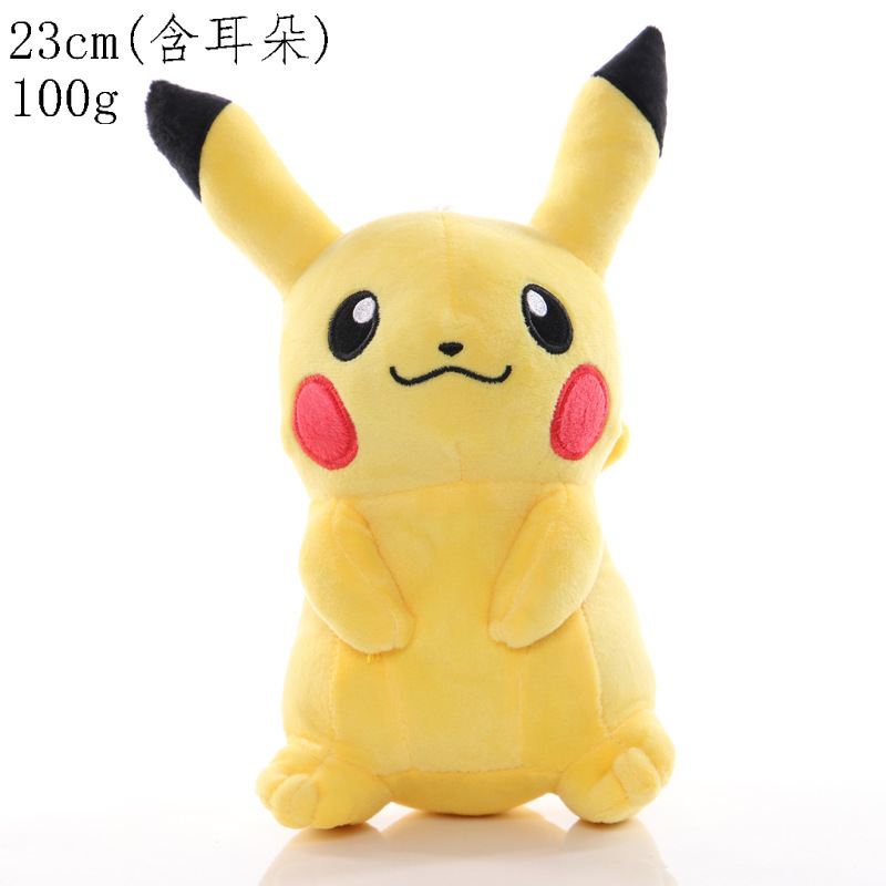 Manufacturer Wholesale Cartoon Doll Pokemony Transformed Into Pikachu Catching Doll Children's Pokemoned Plush Toy