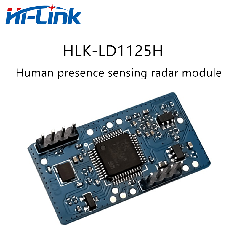 Intelligent Hi-Link HLK-LD1125H 24Ghz MM Wave Human Presence Detection Radar Sensor Module Breathing Induction Ranging Detector