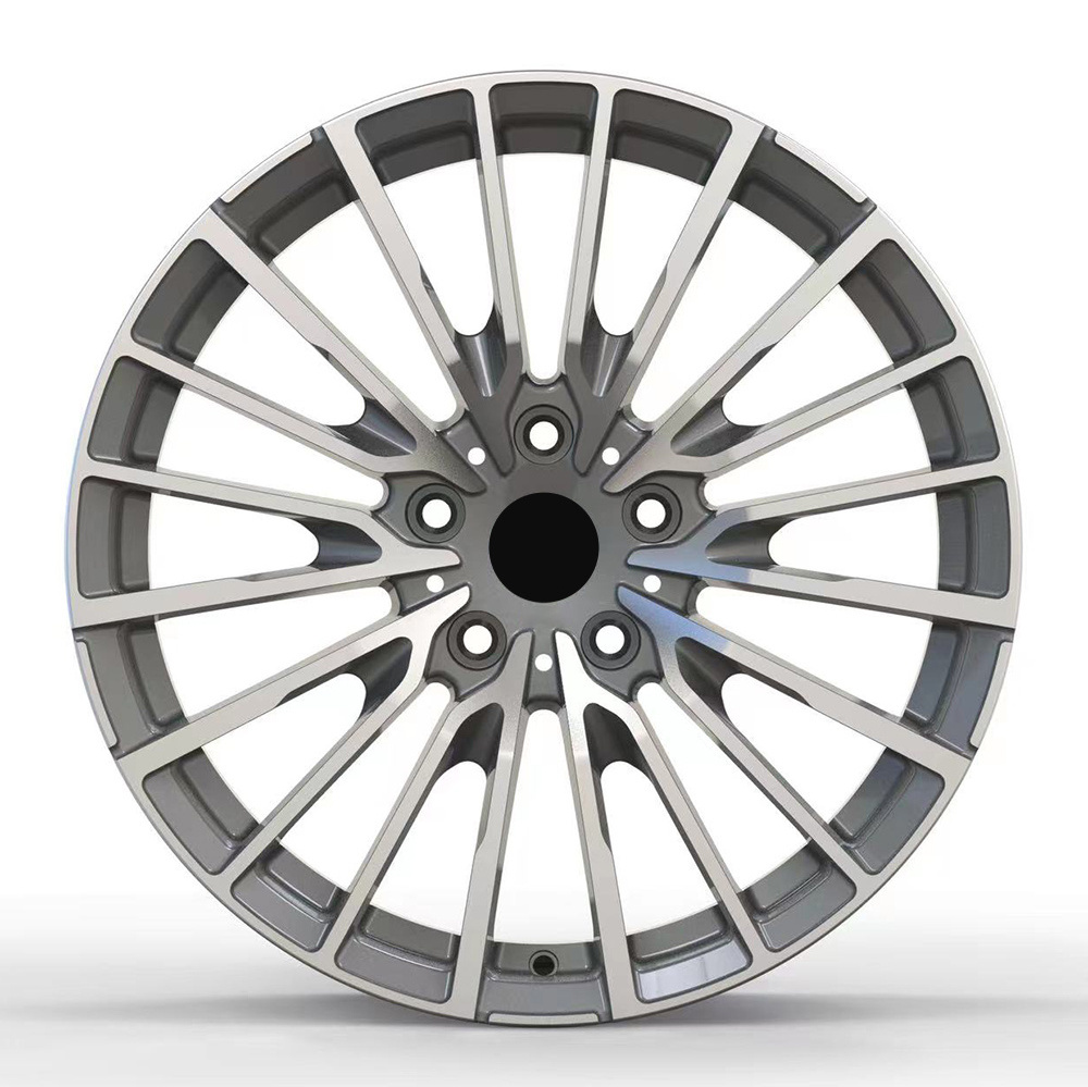 Hllwheels Various models deep dish alloy gun grey 18 19 20 inch deep concave passenger car rims