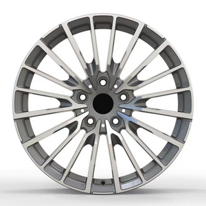 Hllwheels Various models deep dish alloy gun grey 18 19 20 inch deep concave passenger car rims