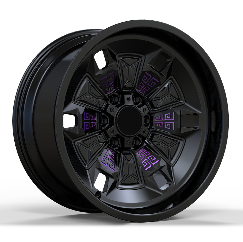 Hllwheels durable off-road cars rims tank300 custom forged aluminium alloy beadlock wheels