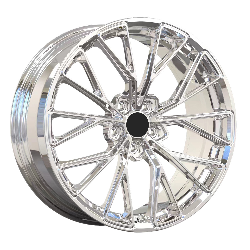 Hllwheels Most Popular 17 inch 4 hole car forging wheel rims new arrival car rines mag forged rims wheels