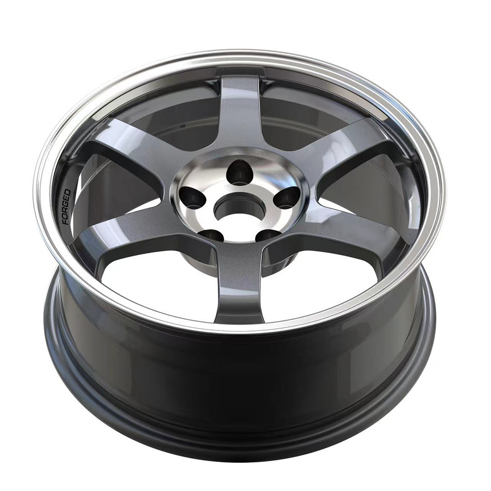 Hllwheels Creative design forged monoblock car rims 5x114.3 17 inch passenger cars wheels for Honda Civic