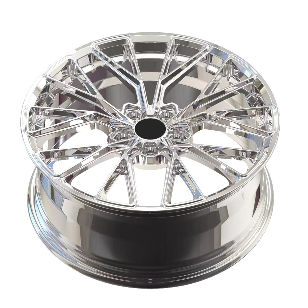 Hllwheels Most Popular 17 inch 4 hole car forging wheel rims new arrival car rines mag forged rims wheels