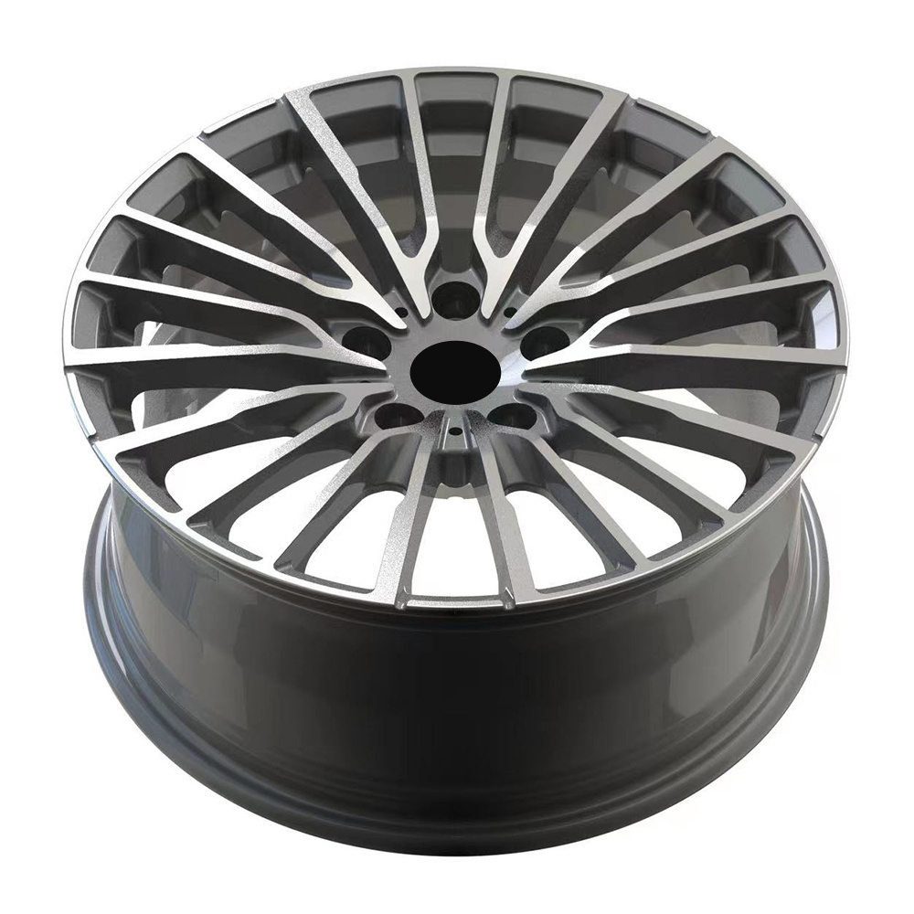 Hllwheels Various models deep dish alloy gun grey 18 19 20 inch deep concave passenger car rims